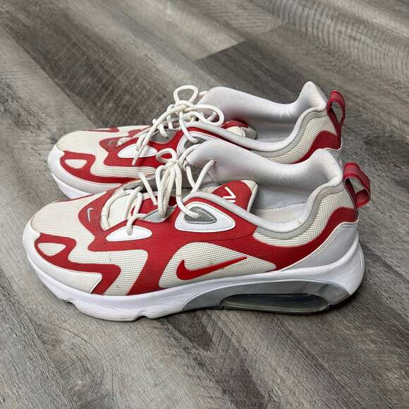 Nike Air Max 200 Men's Sneakers University Red White AQ2568-100 Size 11.5